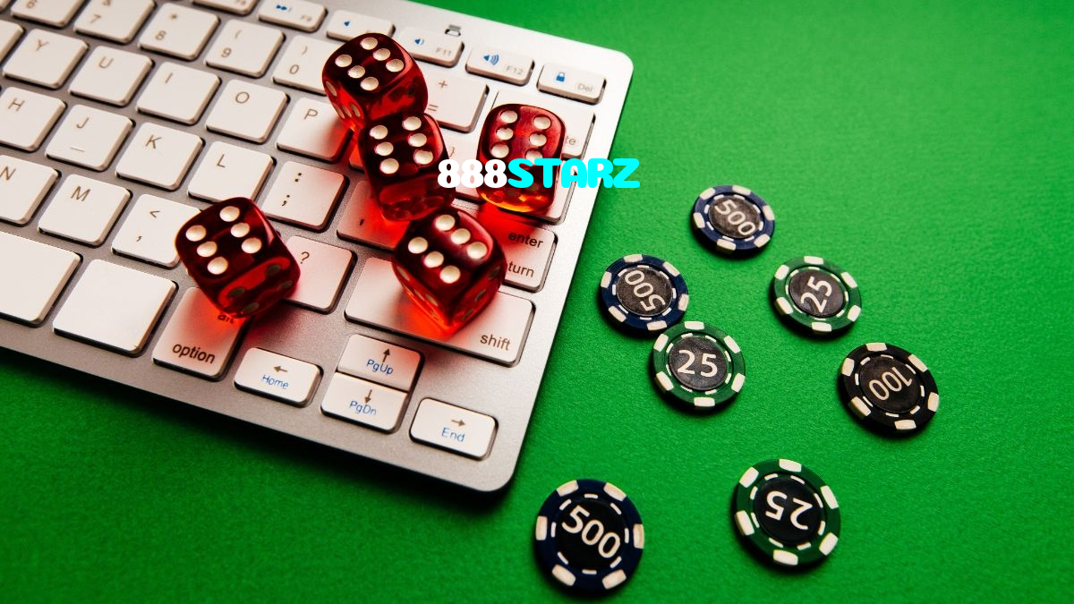 888STARZ casino presented on mobile device in Pakistan with slots and live games